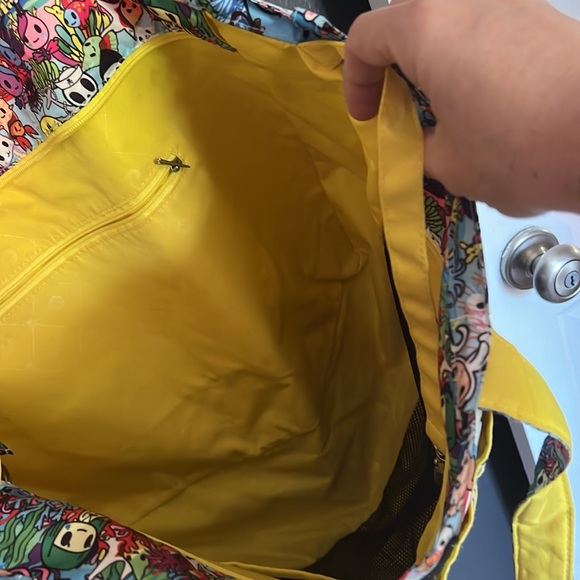 Tokidoki jujube superbe bag in hard to find sea amo print yellow original - Picture 3 of 9